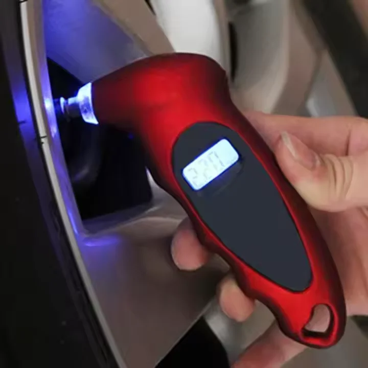 New Backlight Manometer Barometers Digital Tire Pressure Monitoring Car Tyre Air Pressure Gauge For Car Truck Meter LCD Display