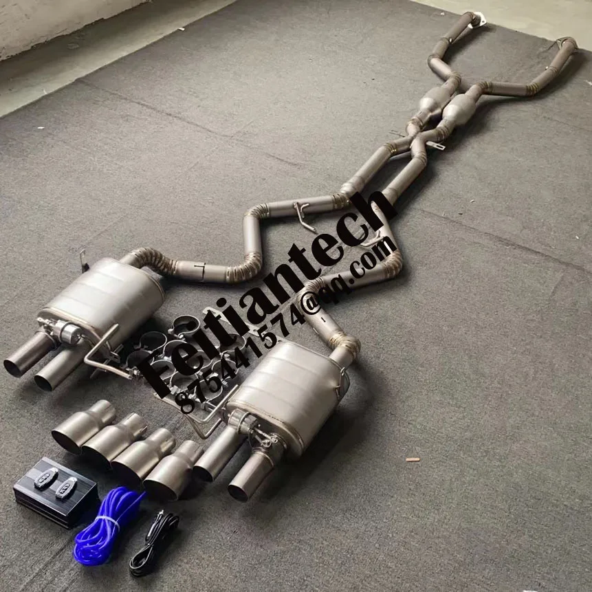 Фабрика OEM выхлопных газов Catback для BMW E90/E92/E93 M3 4 0 л из титанового сплава высокопроизводительный глушитель с клапанами