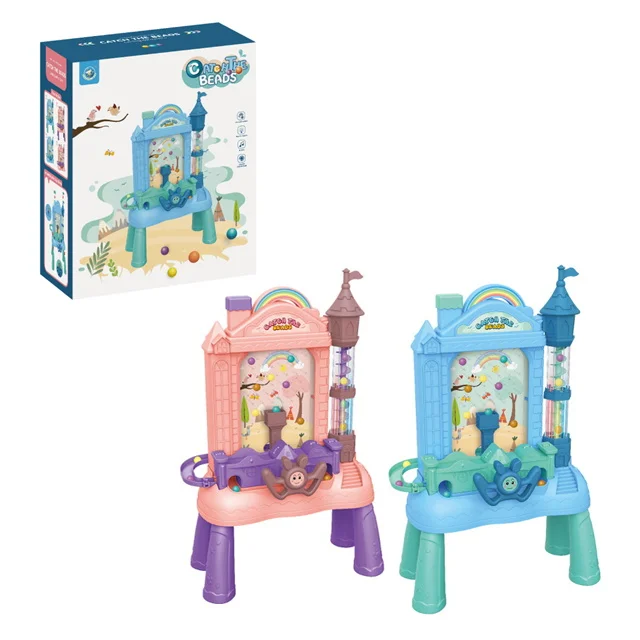 Pinball machine Kids educational catcher ball contest game machine catching ball toys and games toy