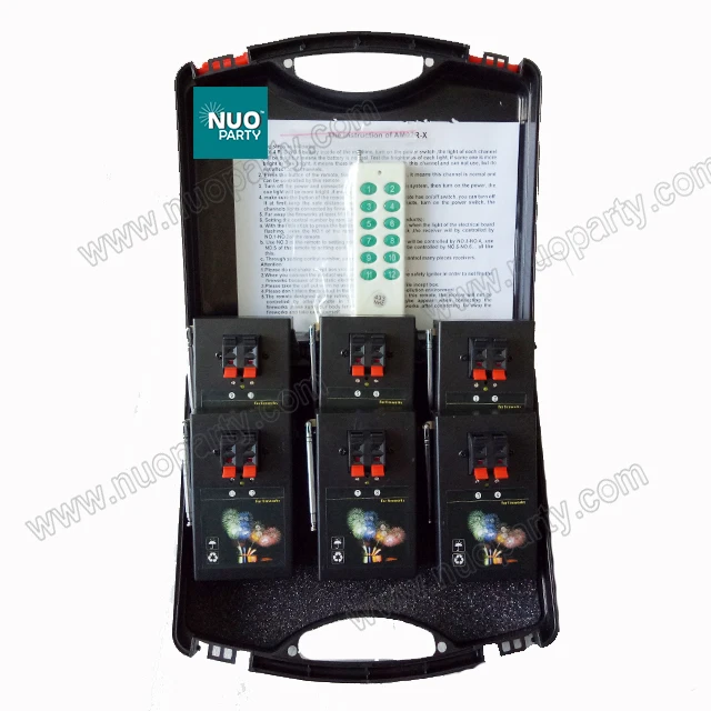 Wireless remote control Single fireworks firing system for stage indoor cold fountain