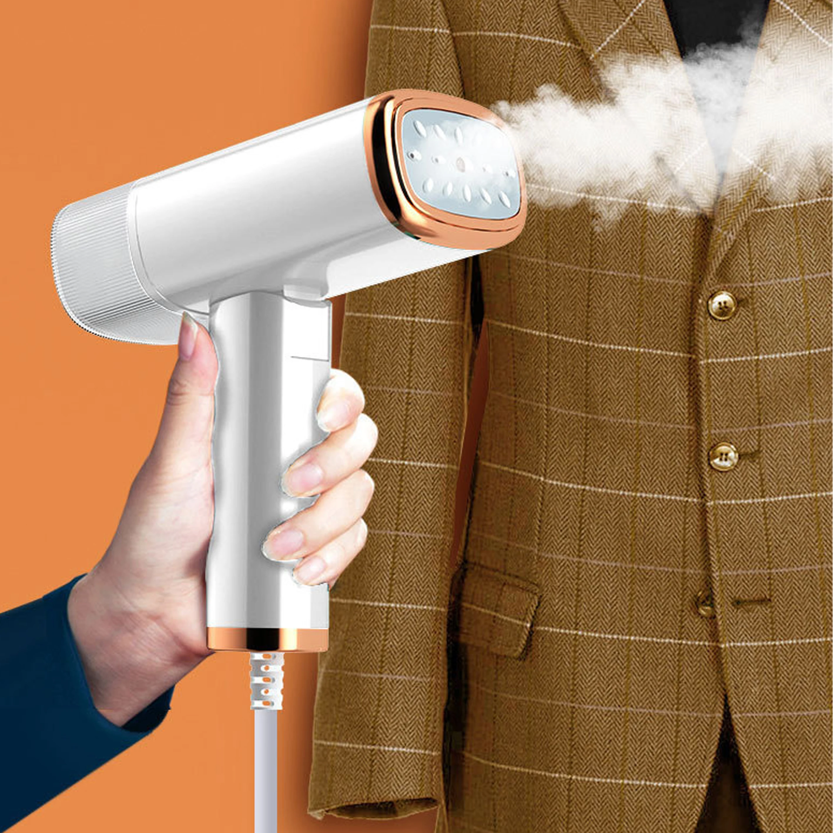 New Portable Garment Steamer For Clothes Newest Design Powerful 1000W Foldable Handheld Steam Iron