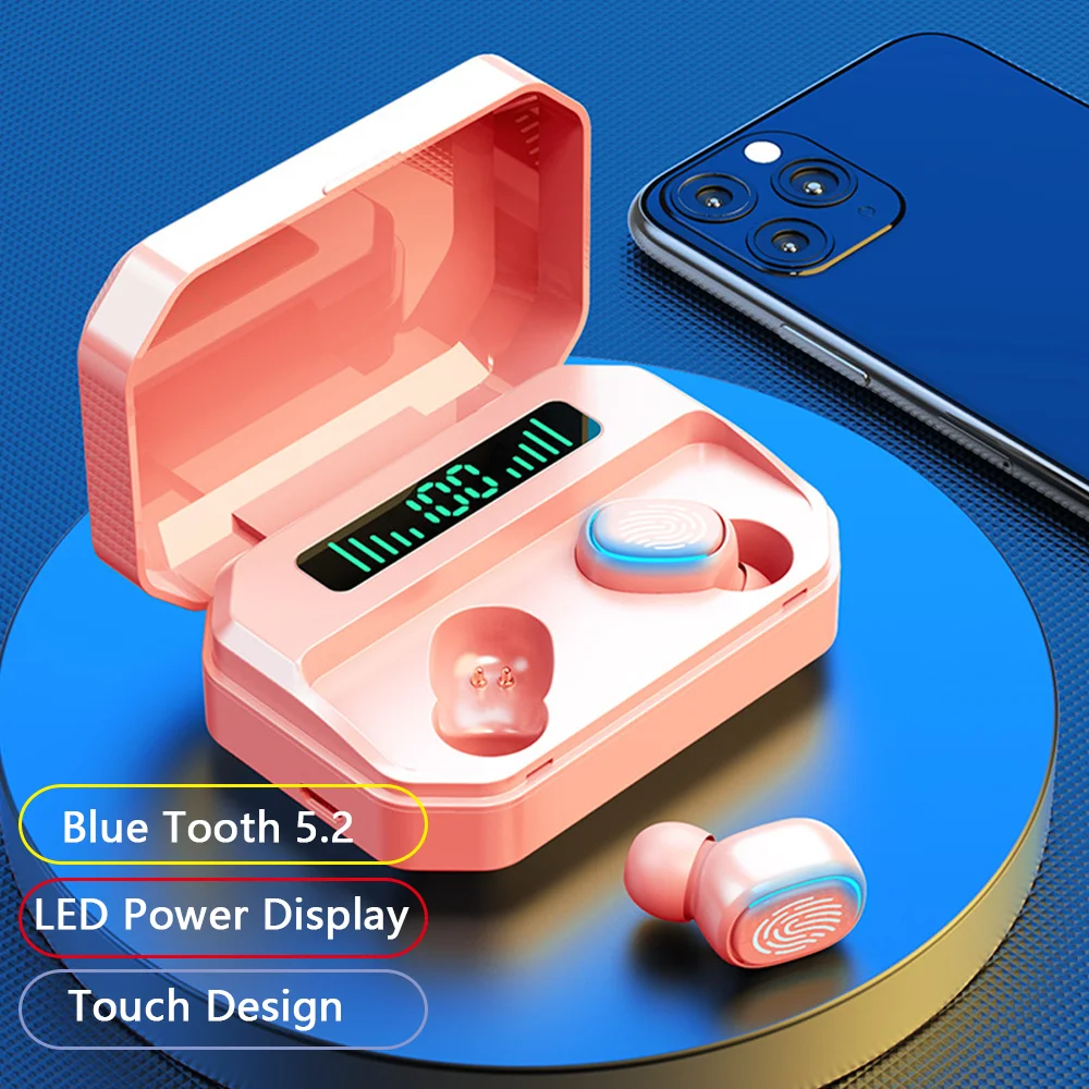 Free Shipping Products 1 Sample OK FLOVEME 2200mAh Gaming TWS Wireless Earphones Headphones Headsets Stereo Earphone Earbuds