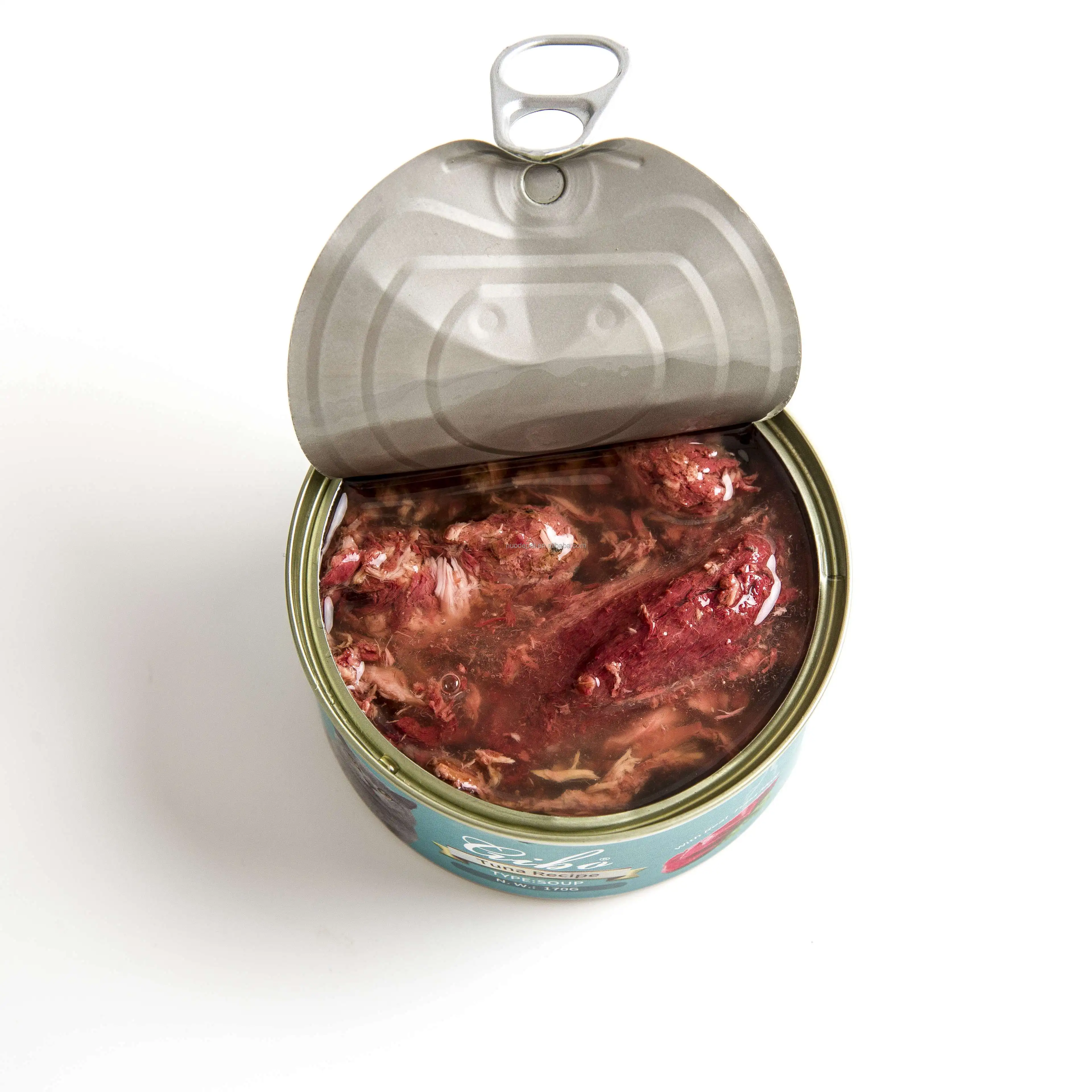 Factory Supply canned tuna 170g canned cat food soup jelly mousse form cat wet food canned pet food for cat