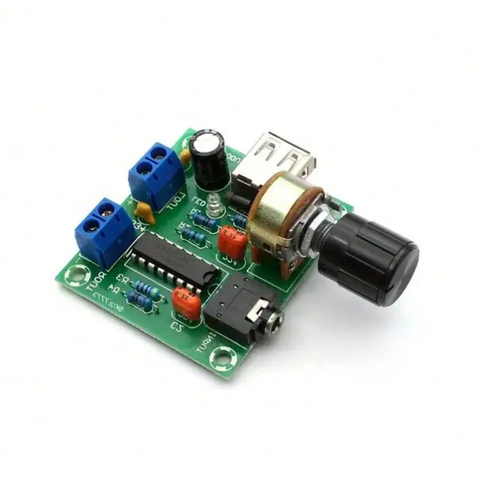 DC 2 в-6 в PM2038 двойная Дорожка 2x5 Вт модуль усилителя USB плата усилителя питания