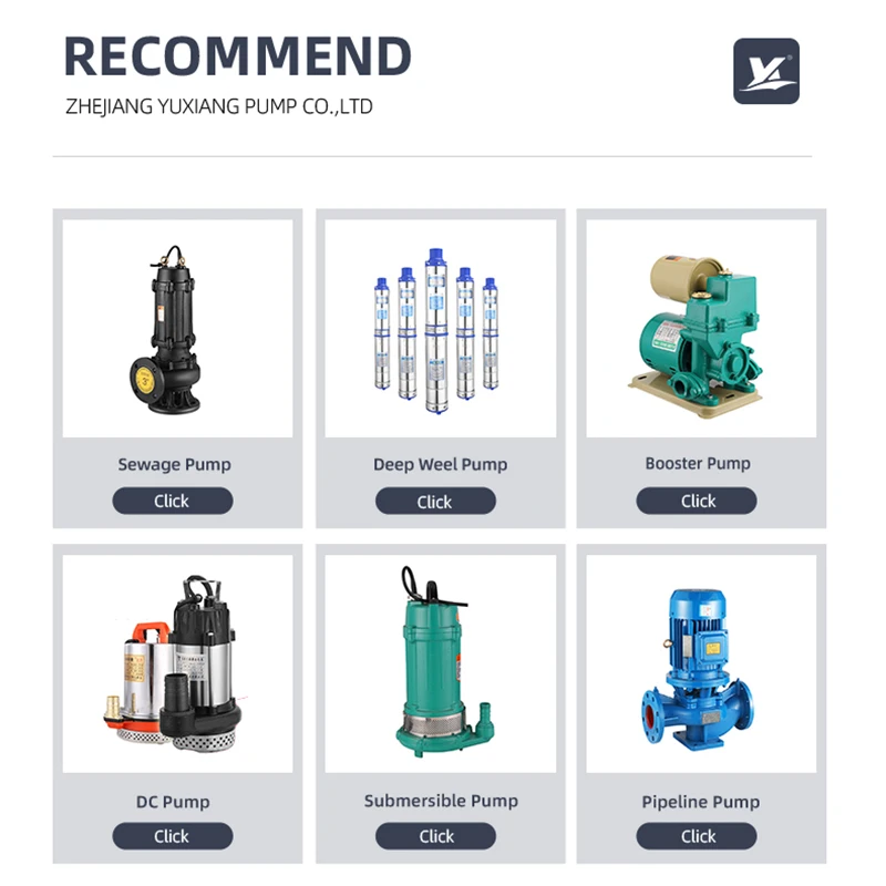 Bomba De Aguas Residuales Portable Superior WQ Non Clog Submersible Mud Sewage Pump