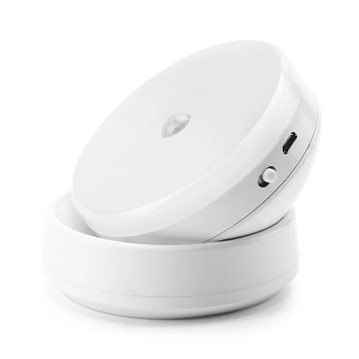 Goldmore вращающийся на 360 градусов перезаряжаемый аккумулятор включает 6 светодиодных датчиков движения, беспроводное управление освещением, светодиодный сенсорный светильник