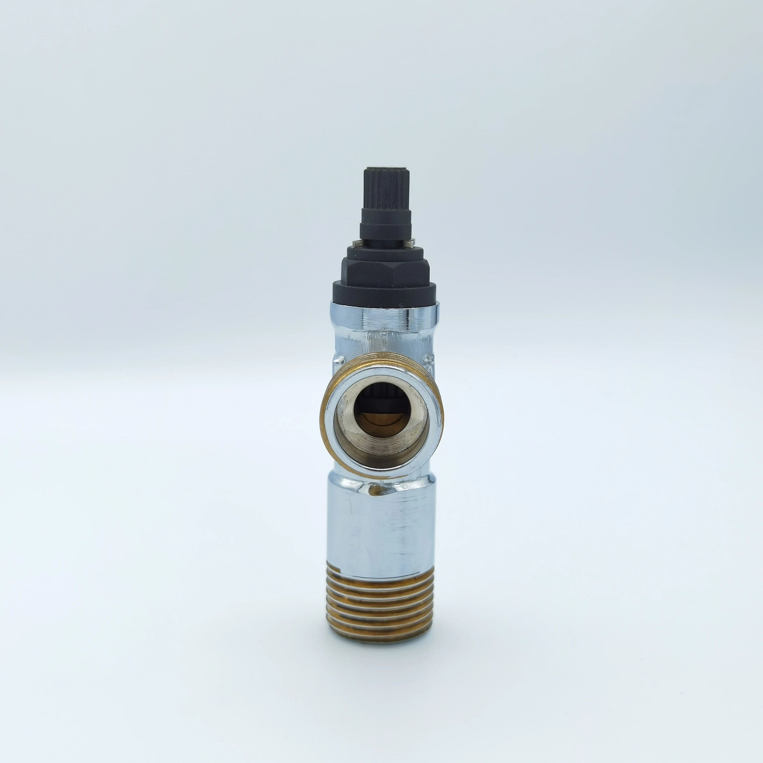 Plumbing Material middle east angle valve brass body plastic cartridge triangle angle Valve