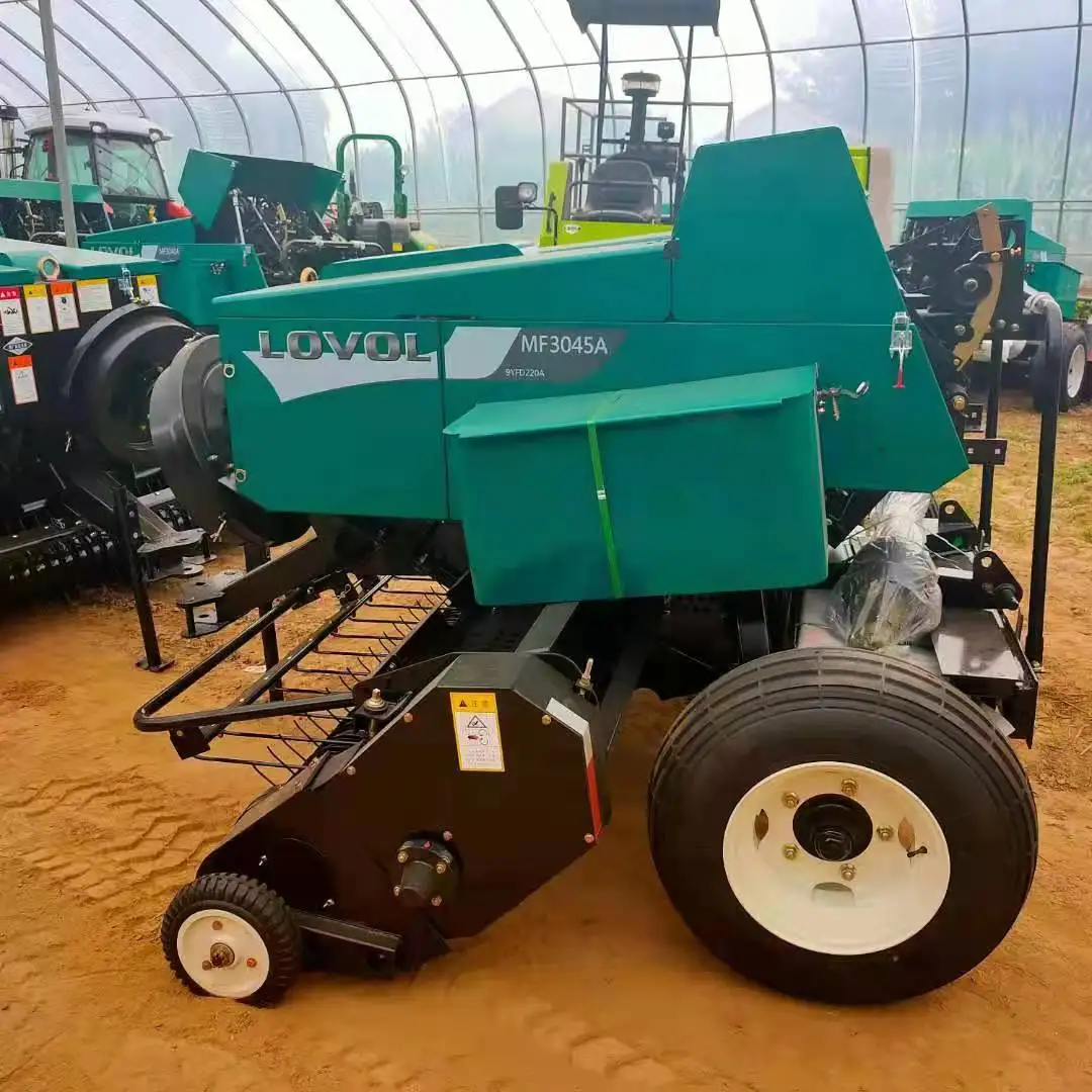 Hay Straw baler China Diesel engine corn straw compressor