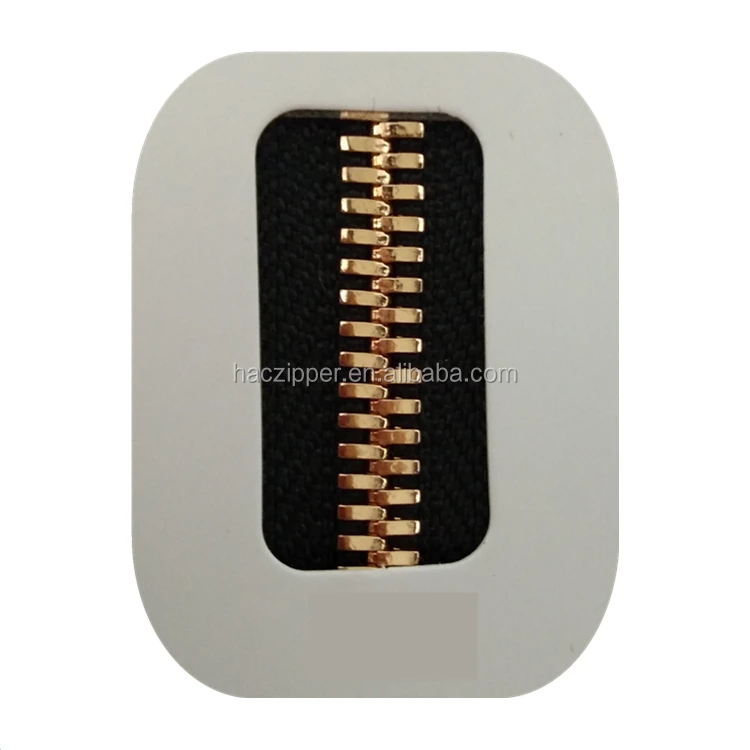 China Manufacturer selling NO.5 Metal zipper with Y-type teeth