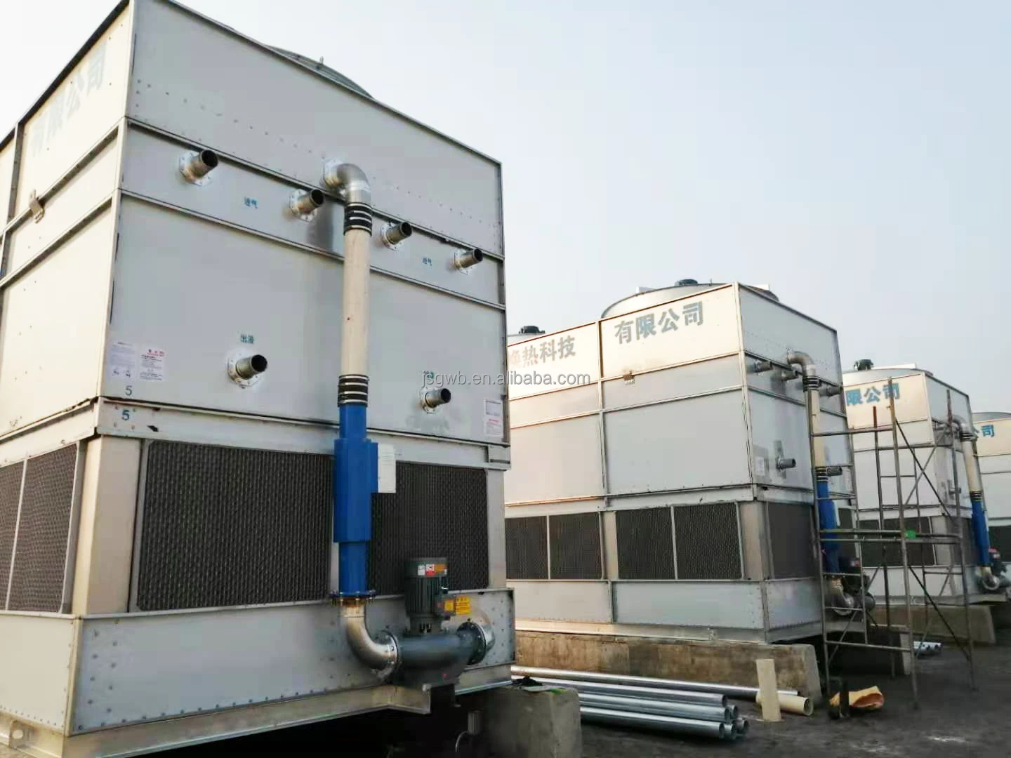 hot sale Ammonia Gas Cooling Tower Water Cooling Tower Cube Evaporative Condensers