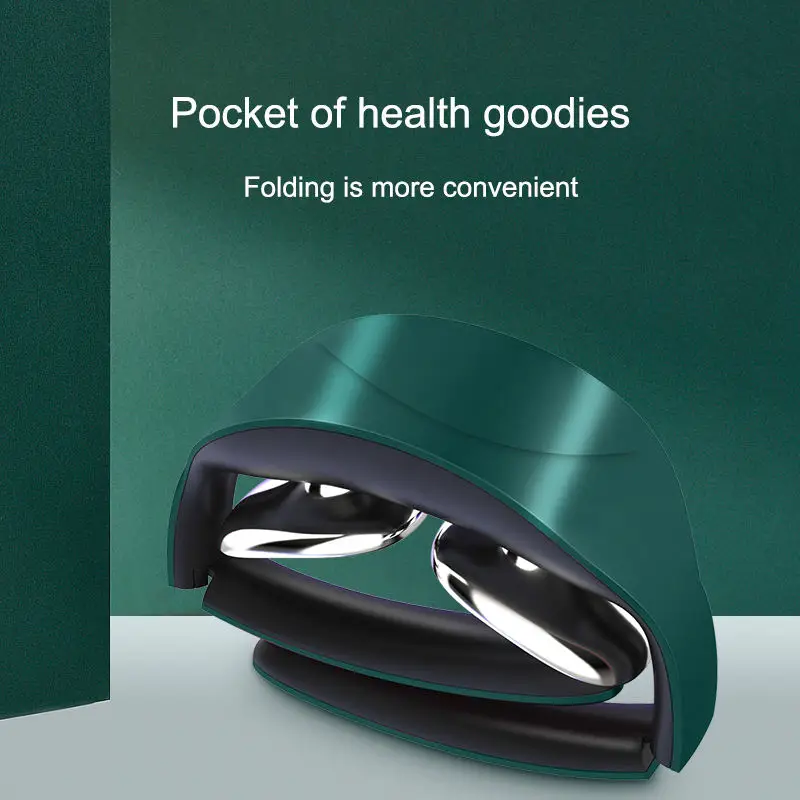 Dropshipping Best Electric Stick 3D Cordless Rechargeable Neck Care Massager Collar With Heat Neck