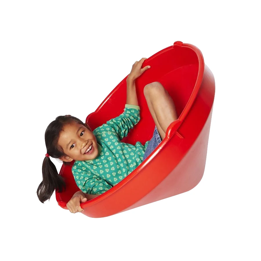 Kindergarten 360 degree rotating disc tumbler large balance gyroscope chair toys for Kids
