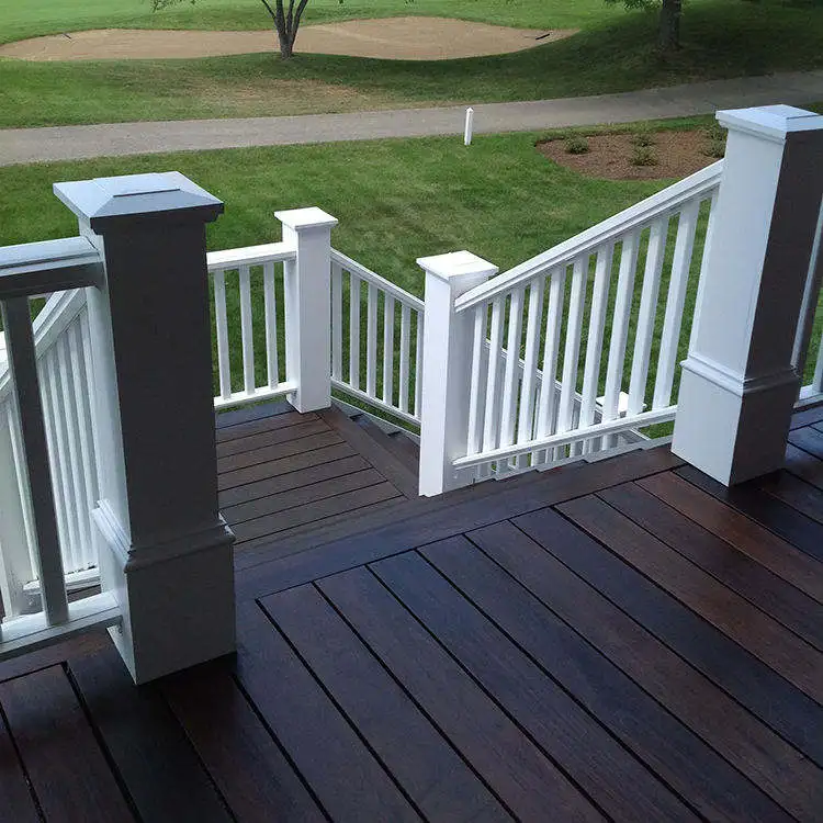 Wood Plastic Composite Decking Tpe Co-Extrusion Edging Wpc Floor Corner Wrap 150*12mm