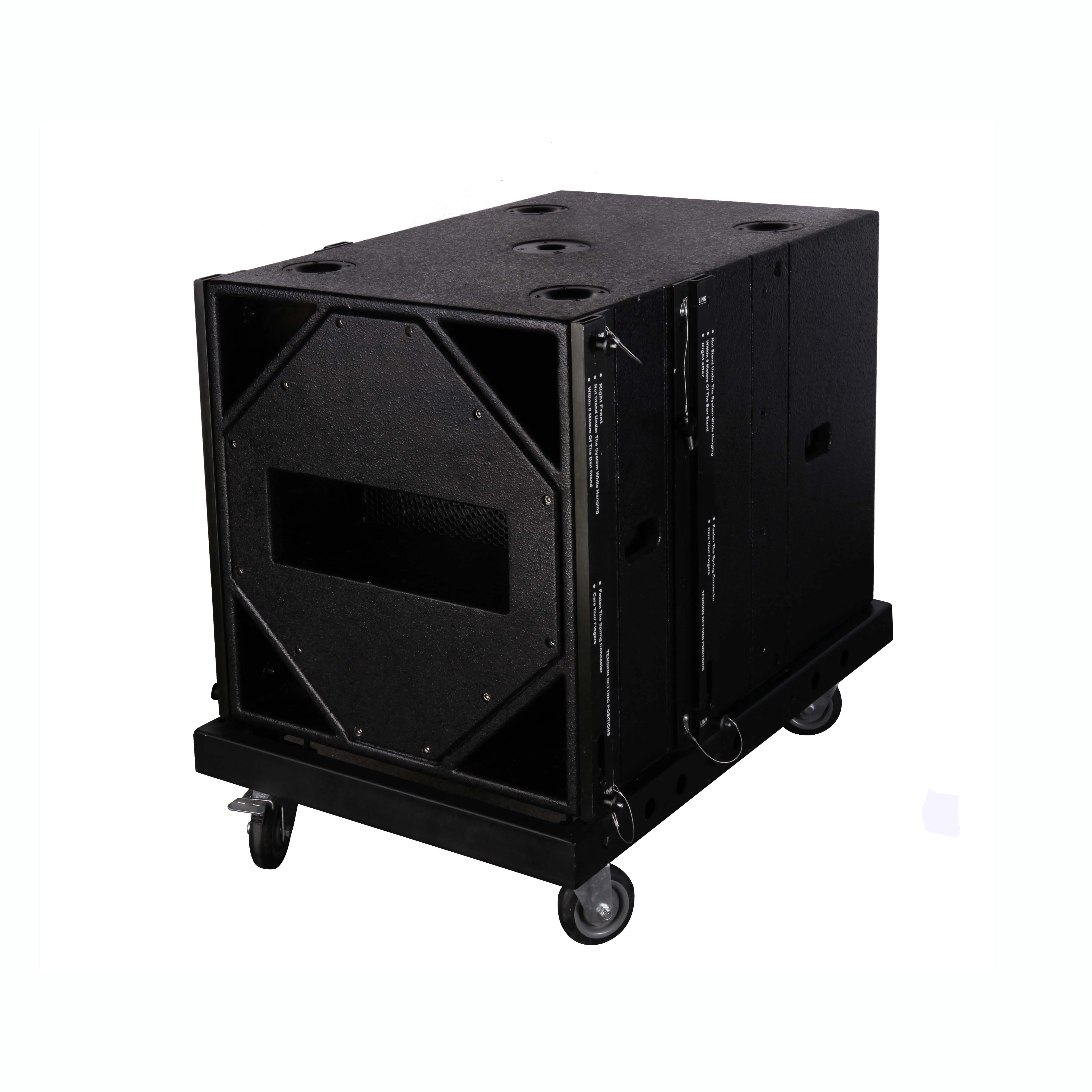 Boutum Audio professional speakers 650W passive outdoor party wedding stage powerful subwoofer 18 inch