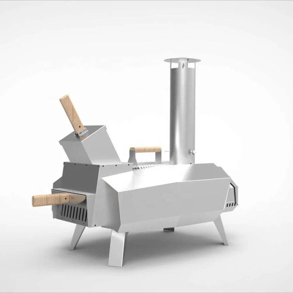 Hot seller pellet fired pizza oven light weight easily to pick up charcoal portable pizza oven