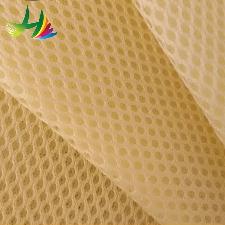 Recycled 3D Air Mesh Fabric, 3d Spacer Breathable Knit Fabric Wholesale Sports Shoes Material