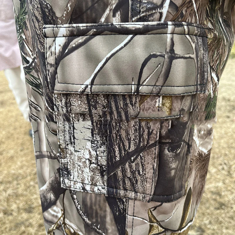 Hunting Camouflage Suit Warm One Piece Outdoor Duck Waterproof & Breathable Blaze Winter Hiking Hunting Suit