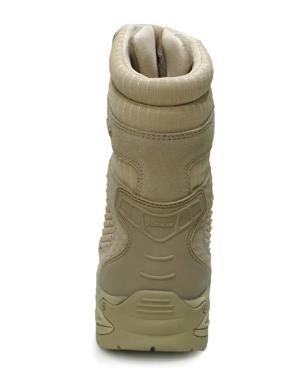Breathable KPU and Nylon Fabric Tactical Boots Assault Boots Men Combat Boots for Training