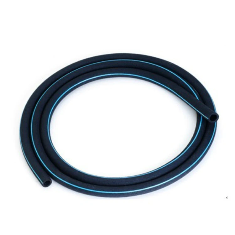 Black and Blue Self Sinking Non-weighted Aeration Pipe for Shrimp Pond