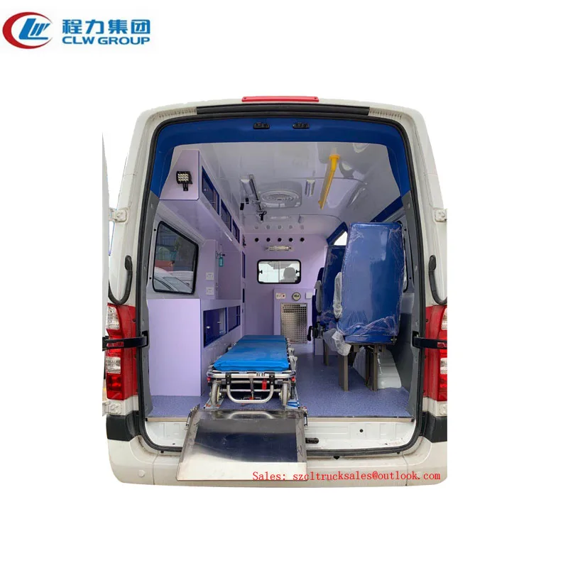 Medical Services Ambulance Car / Negative-Pressure Ambulance for Option