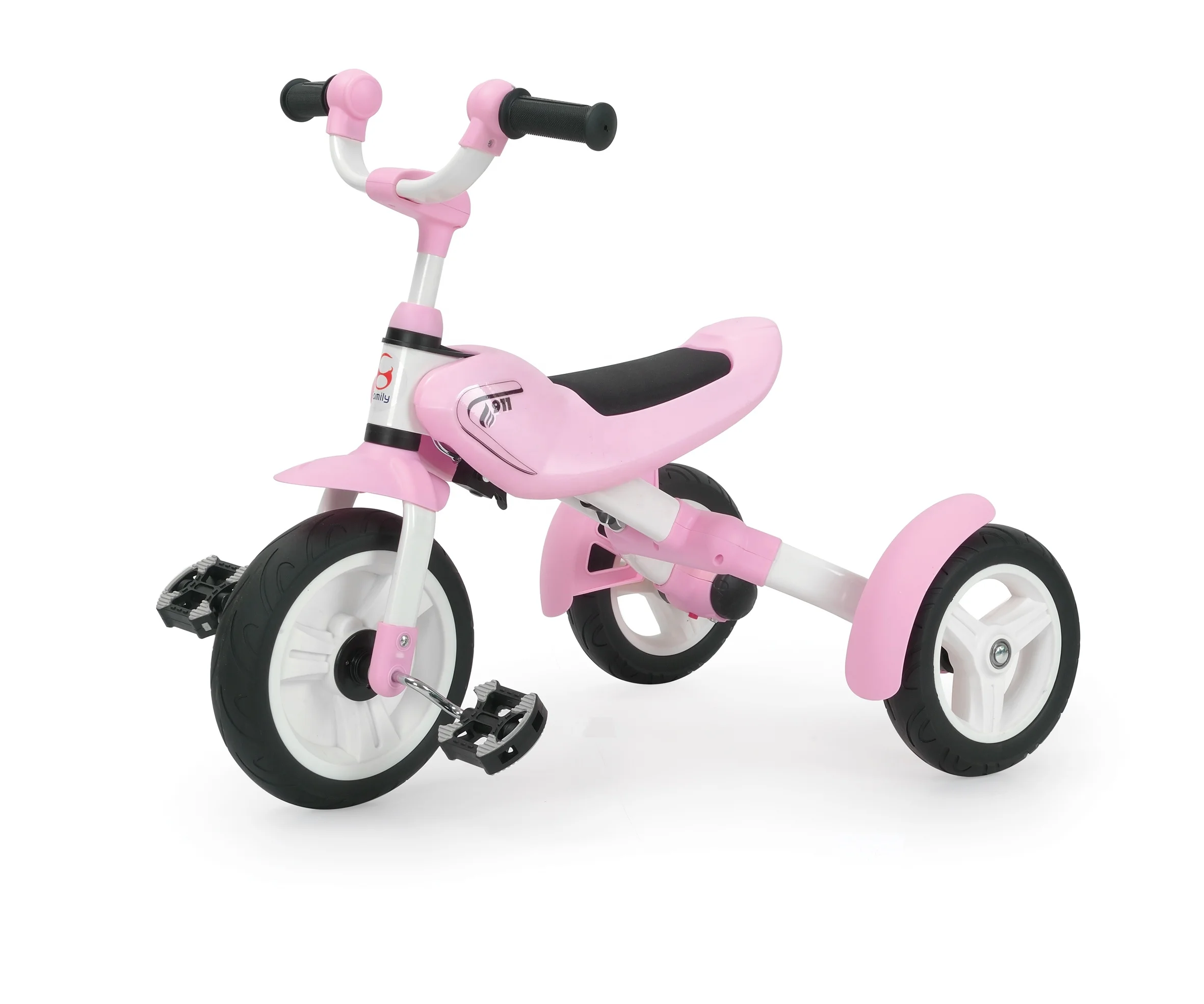 high quality latest kids toy baby walker ride on car for 2-4 years children stroller bike child foldable tricycle EVA wheel