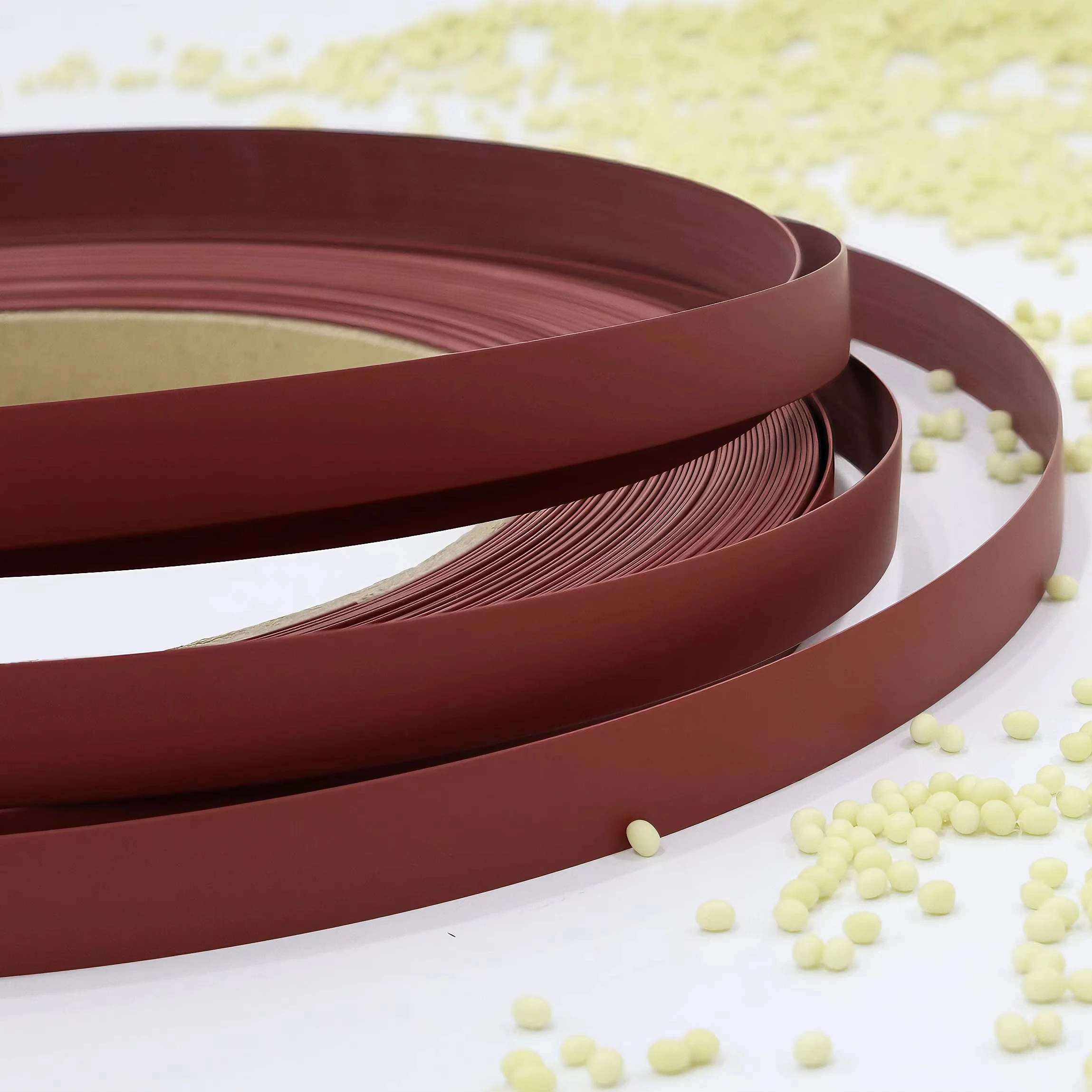 ABS edge banding strip factory direct Any custom color plastic edge band  for furniture