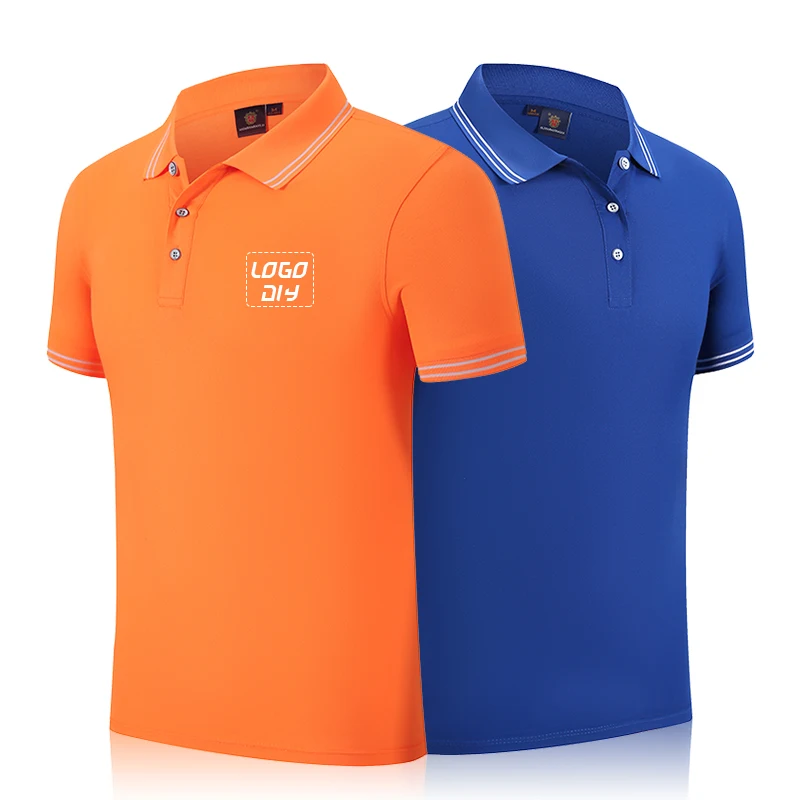 Hot Selling Short Sleeve Polo T-shirt Suitable for Custom Logo Men leisure time Polo Shirt