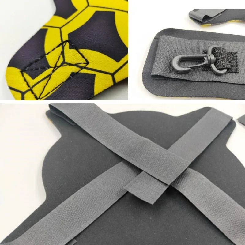 Bright Colored Yellow Football Trainer Soccer Ball Training Belt