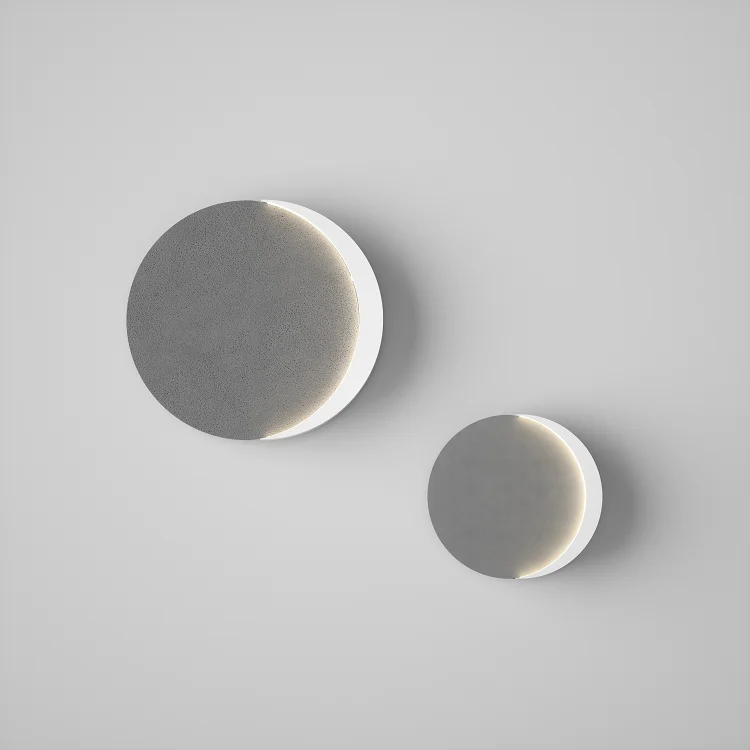 Modern Minimalist SMD Wall Lamp Concrete Creative Switch Control Adjustable Lighting Lamp for Living Room Decoration Lamp