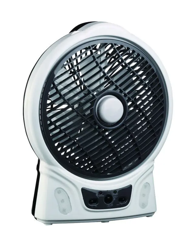 CHANGRONG Portable Fans Mini Usb Rechargeable handheld Portable 6-inch solar battery electric table box fan For Outdoor