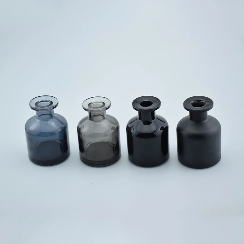 Factory Wholesale Hot Sale Empty Round Aroma Reed Glass Bottle Reed Empty Car Diffuser Bottles