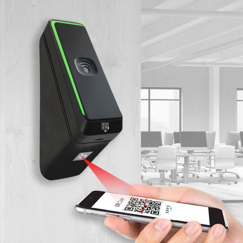 Wiegand RS485 Outdoor Keypad NFC reader Mifare DESFire Door Access Control QR Code Scanner Blue tooth Reader
