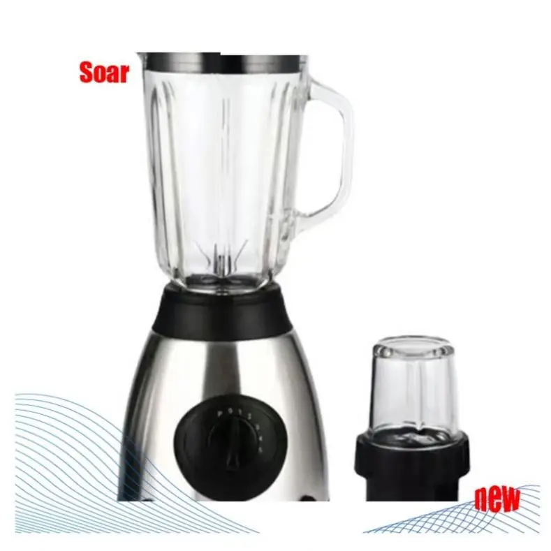 SOAR Smart Home Juicer Meat Grinders 2-In-1 Glass Of Blender Machine With 1.5L Cup