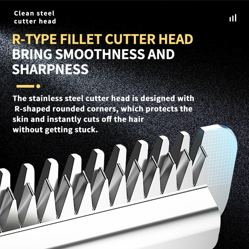 Factory Price Professional Hair Clipper Trimmer Km-2628 Adjustable Cutter Head Electric Hair Clippers Hair Beard Clippers