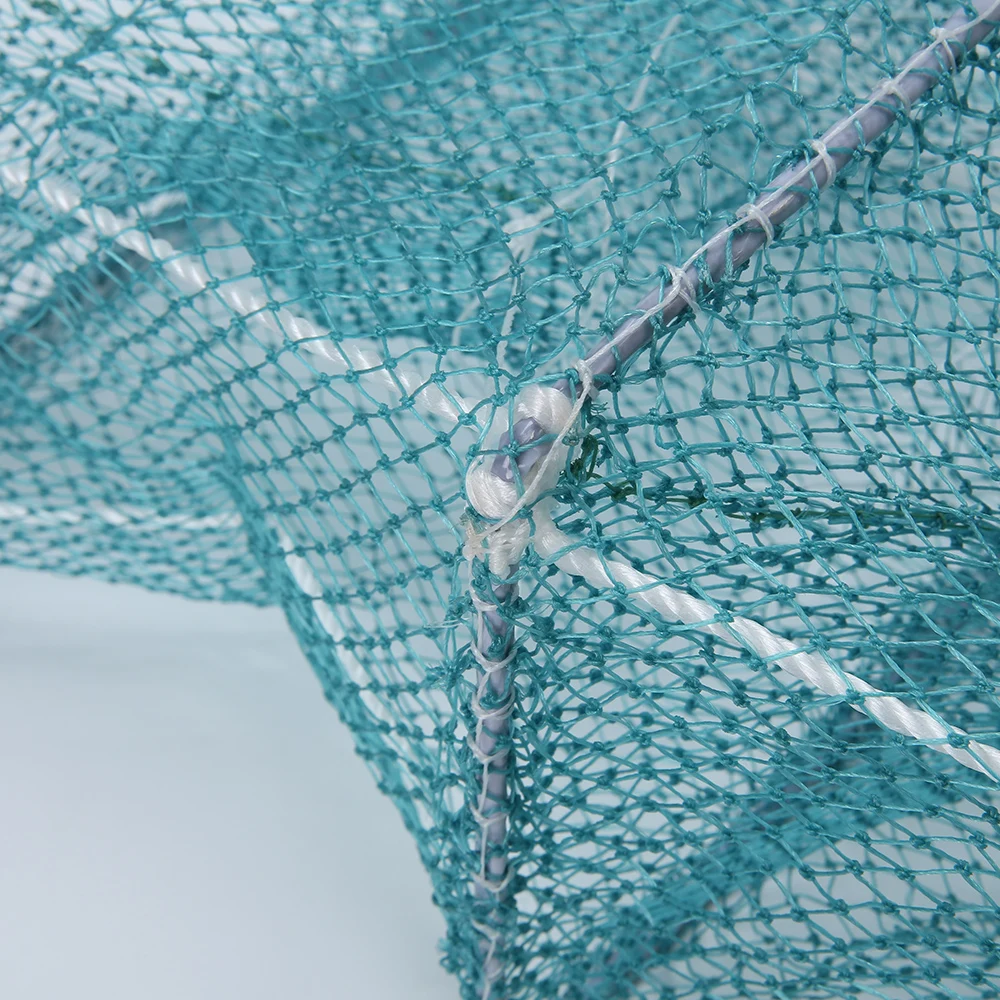 Фабричное производство Длинная Круглая сетка стальная проволочная рама крабовые ловушки квадратные клетки ловушка для рыбы высокого качества