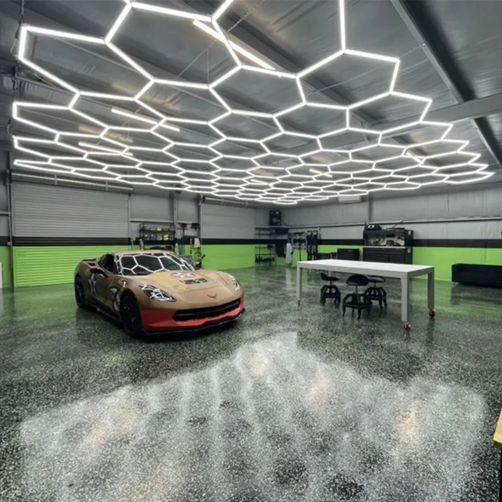 Professional Commercial Lamp Fast Connection Led Light Ceiling Light Led Hexagon Light