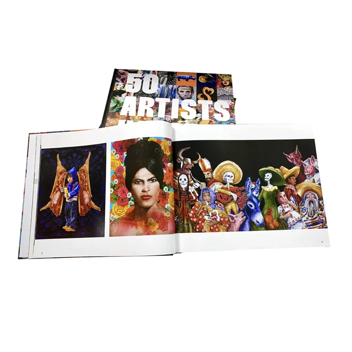 Custom art book printing hardcover/softcover photo book art paper printing books