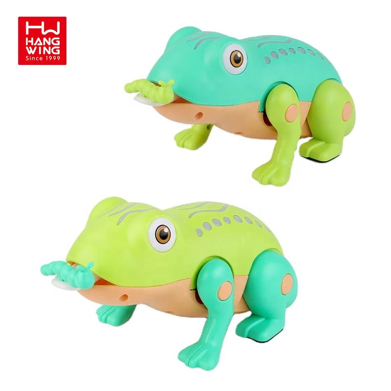 Educional Toys 2023 Electronic Plastic Animal Walking Frog Pet Animales de juguete Toy Animals