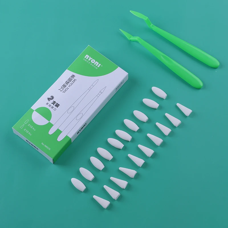 NYONI-N8526 Professional Art Sketch Detail Rubon Cotton Pen For Sketch Drawing