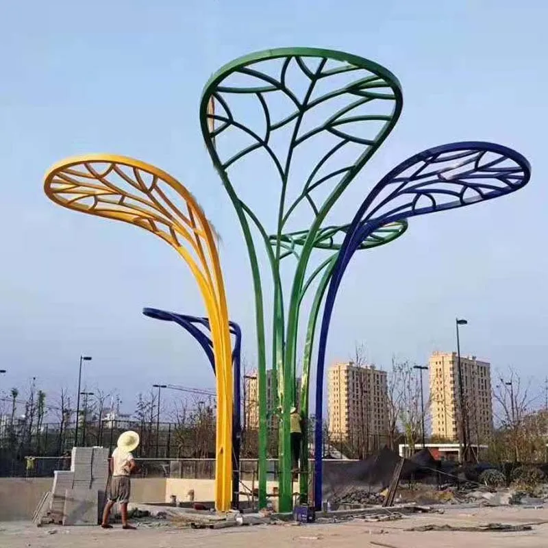 Promotional various durable using big light tree outdoor motif street rgb landscape path lamp led outdoor project lighting style