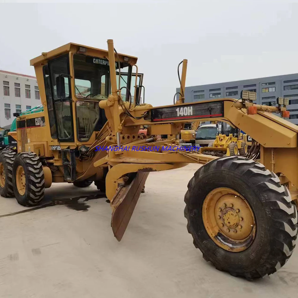 14TON Second-hand machine construction engineering CATERPILLAR CAT 140H used wheel grader