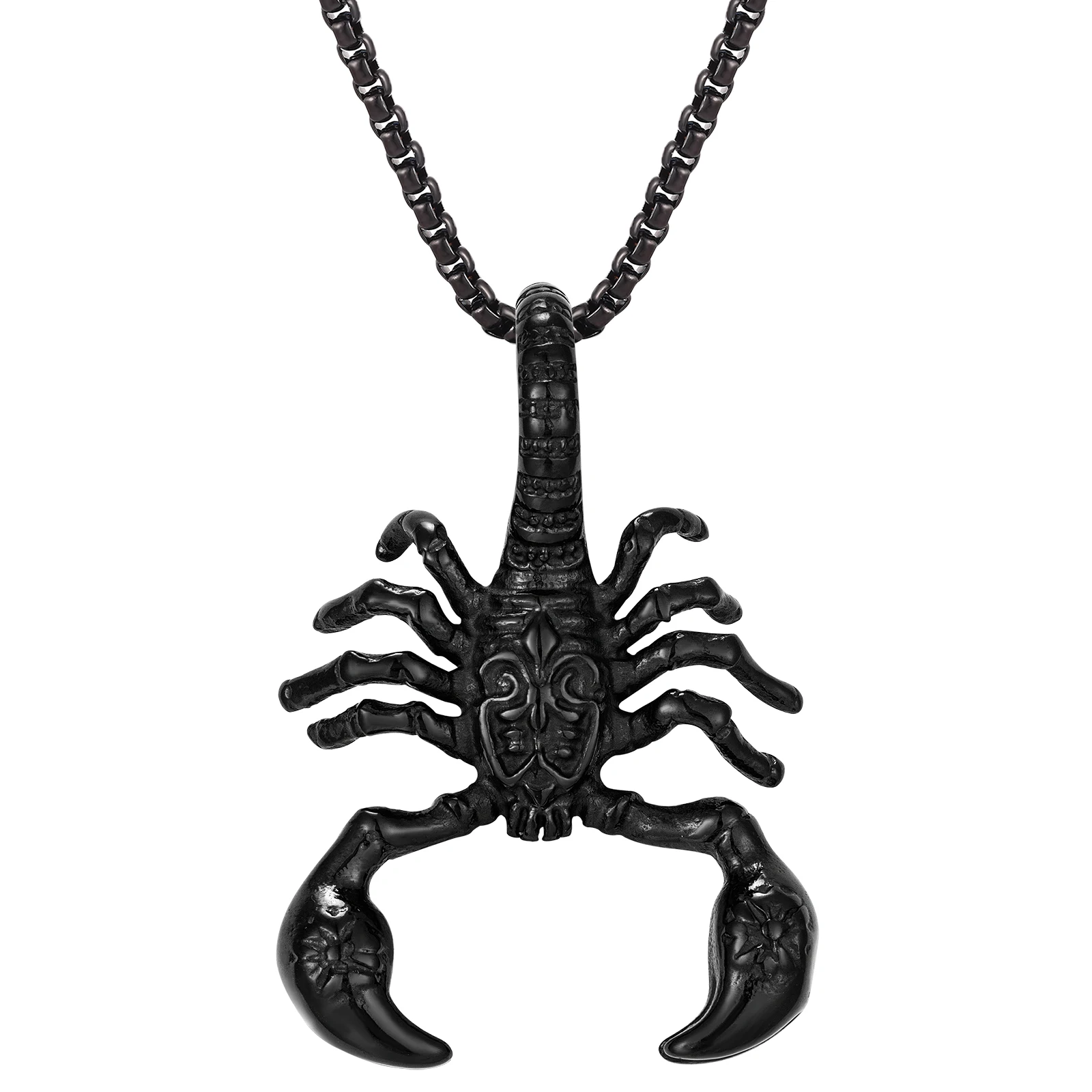 Scorpion Pendant Trendy Products 2022 New Arrivals Hip Hop Stainless Steel Jewelry 18k Gold Scorpion Pendant