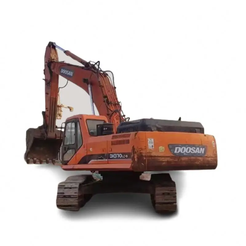 Сделано корейским 37-тонным использованным гусеничным экскаватором doosan DH370 инженерное оборудование dx340lc экскаватор досан 340