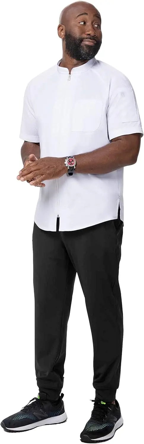 Fashion Short Sleeve Restaurant Chef Kitchen Work Uniform Double Breasted Sushi Bakery Cafe Waiter Catering Food Service Jackets