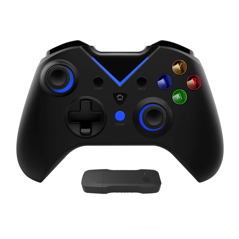 Оригинальный геймпад Smoothy pad черный 2 4G беспроводной контроллер для xbox one x