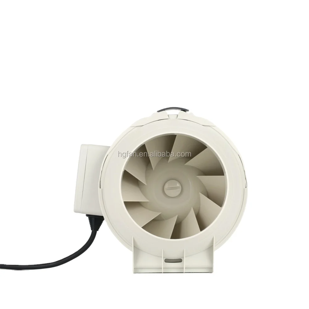 New design 3 inch inline duct fan for chicken/bathroom/warehouse/bedroom (with 120v EC Motor)