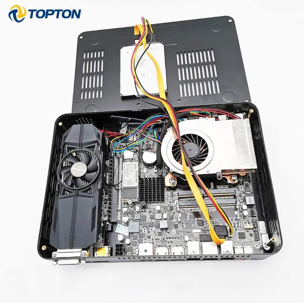  Игровой мини-ПК I7 8700 i5 9400F GTX1050TI 4G GPU Win10 Pro системная сетевая система Linux настольный компьютер WiFi nuc