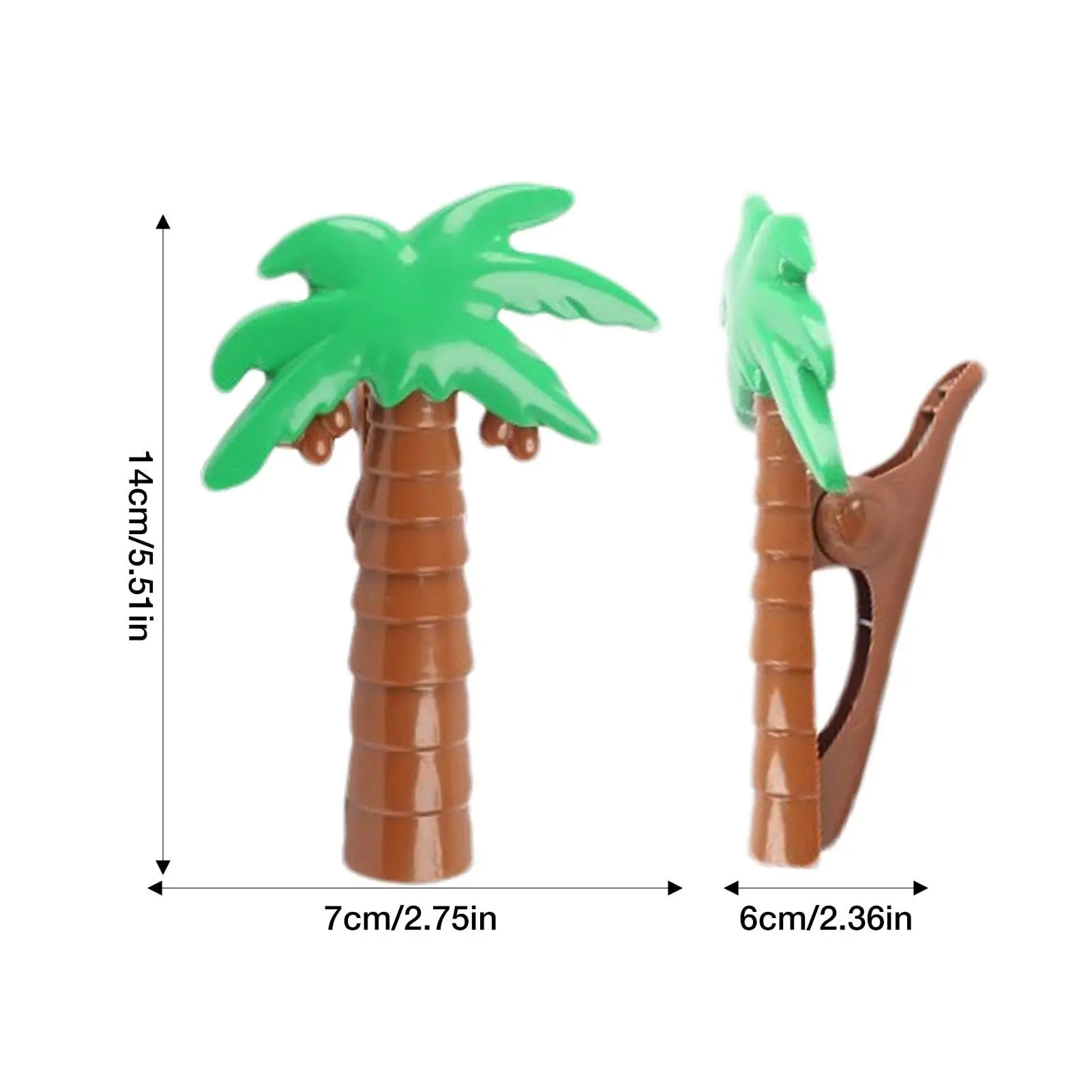 Beach Chairs Clips Decorative Colorful Towel Clips Heavy Duty Drying Windproof Clothes Pin for Lounge Chair