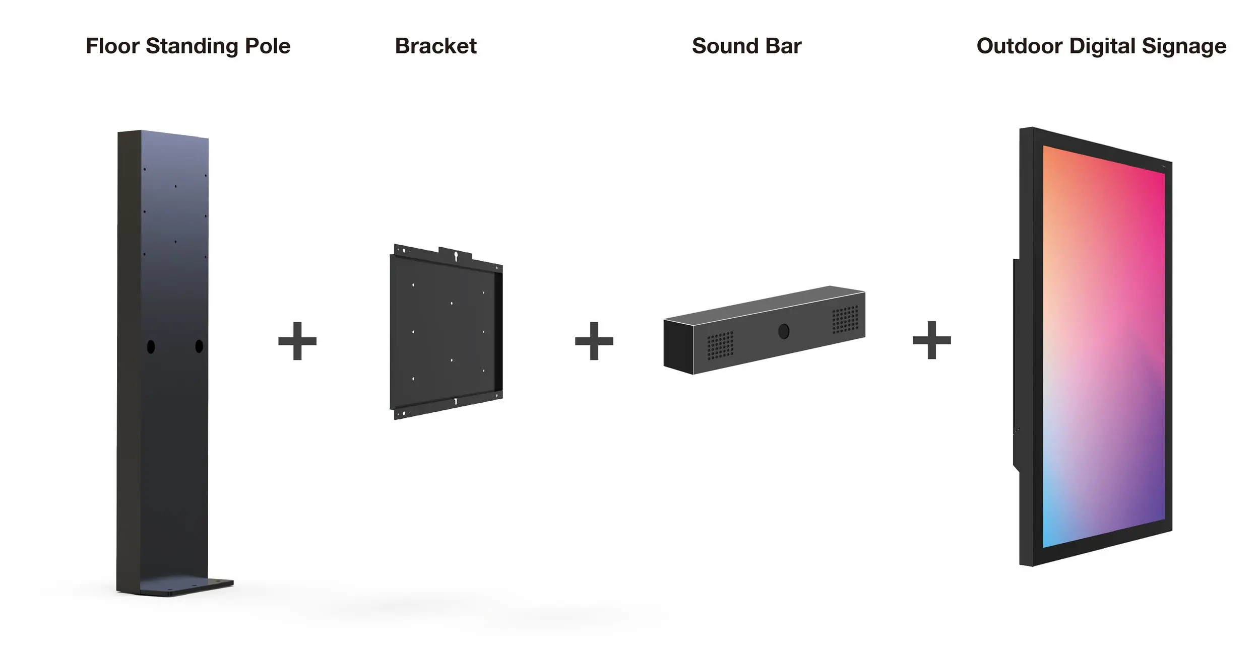 Custom 3000 Nits Outdoor Waterproof Lcd Digital Signage  Drive Through Menu Boards Pricing Ordering Systems For Restaurants