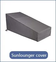 Beige Coffee Garden Couch Protector V Shaped Patio Sectional Sofa Cover Heavy Duty 420D Waterproof Outdoor Furniture Set Cover